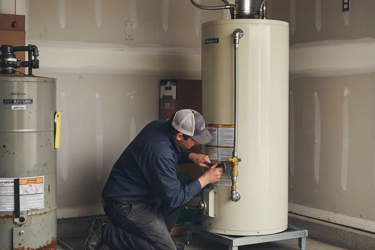 Water heater and shutoff valve replacement in Winter Garden